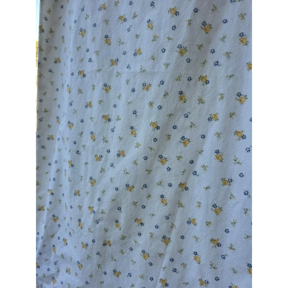Ralph Lauren Nelida King Pillow case White Blue Yellow Floral Cottage